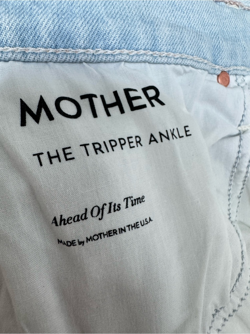 Mother The Tripper Ankle Jeans Ahead Of Its Time - Picture 9 of 10
